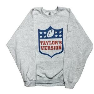 Taylors Version Sweatshirt With Glitter Size Xl
